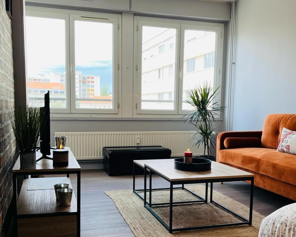 Espace 500 - Cosy, Wifi & Vue Sur La Ville 생테티엔 외부 사진