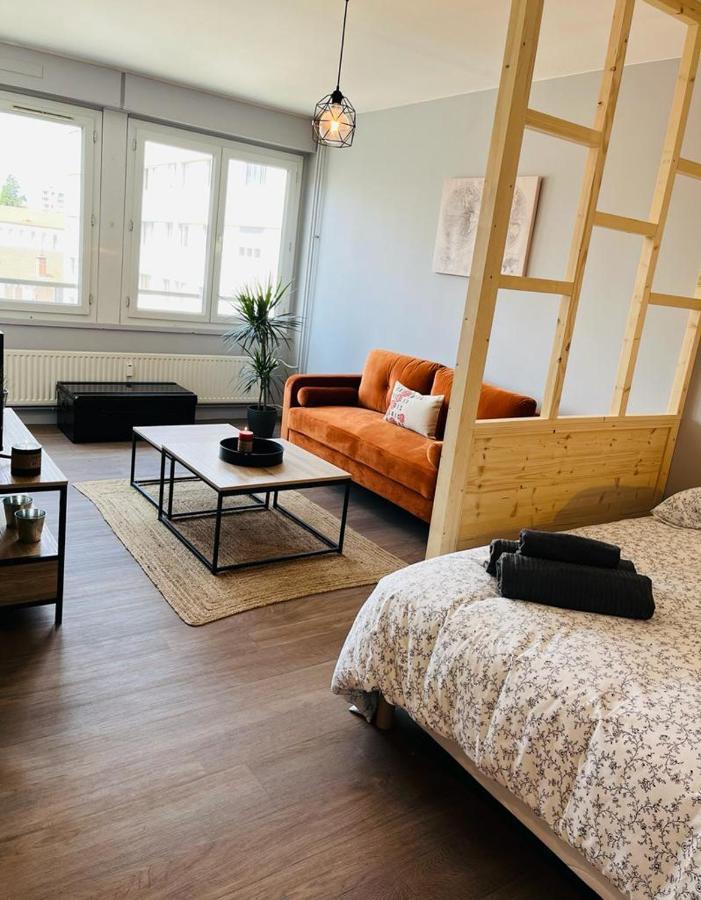 Espace 500 - Cosy, Wifi & Vue Sur La Ville 생테티엔 외부 사진